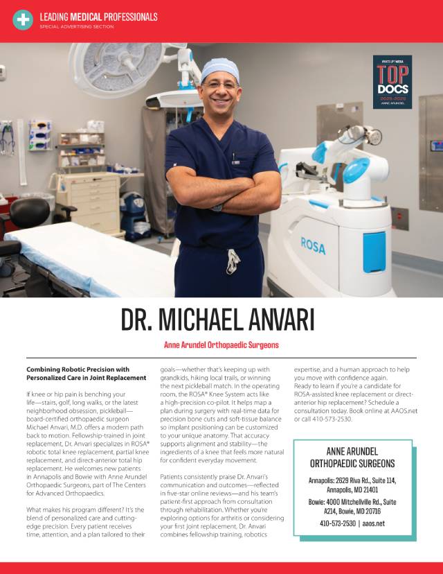 Dr. Michael Anvari in Leading Medical Professionals